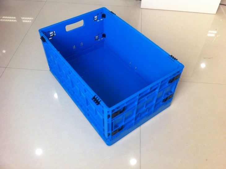 600*500*150 Mm Lítil plast samanbrjótandi grindur