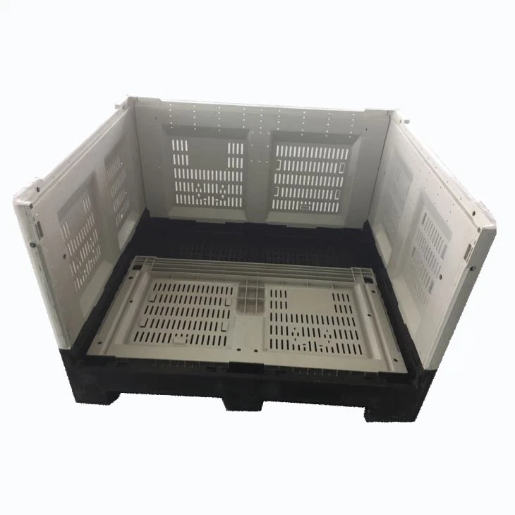Collapsible Vented Fuit Usage Pallet Box