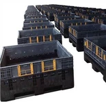 1200x1000x590mm samanbrjótandi plastmagnsílát