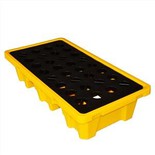 Lekabretti með niðurfalli