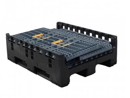 800x600x760mm Folding Plastic Pallet Container