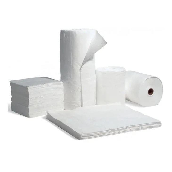 High Absorbency White Spill Oil Absorbent Pads supplier