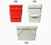 Plast stór þykknað prentun rétthyrnd