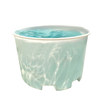 Plastvatns nautgripir trog fötu með loki